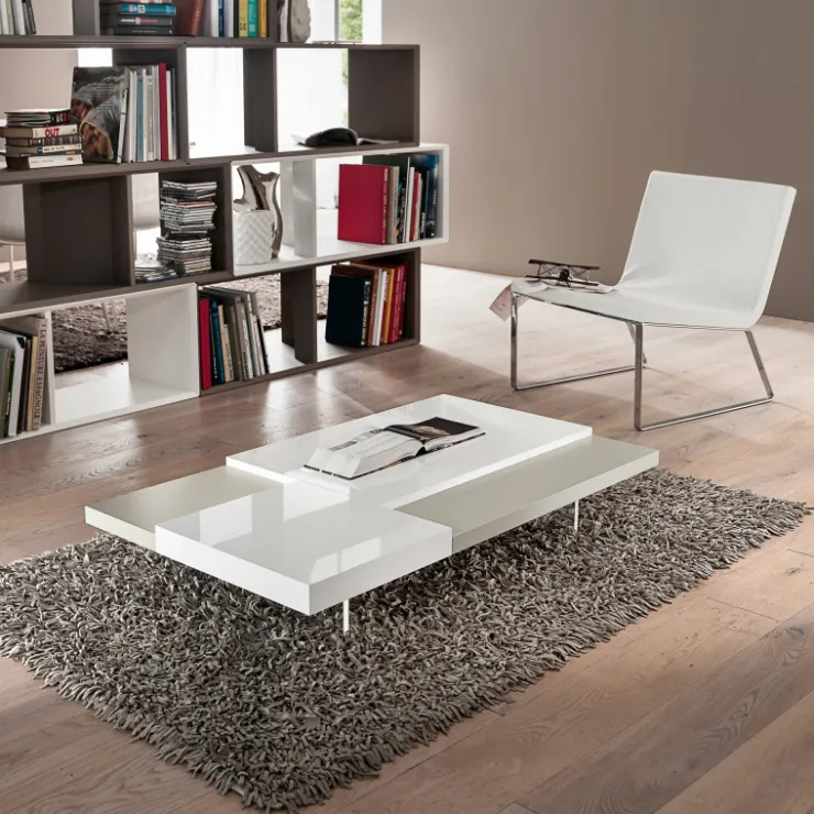 La primavera Table De Salon*Erica Table basse bicolore moderne