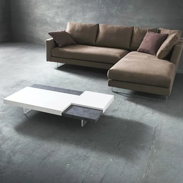 La primavera Table De Salon*Erica Table basse bicolore moderne