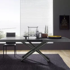 Altacom Table De Salle à Manger*Fahrenheit Table extensible design de fabrication italienne en mélaminé