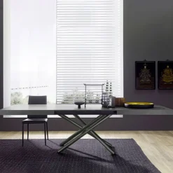 Altacom Table De Salle à Manger*Fahrenheit Table extensible design de fabrication italienne en mélaminé