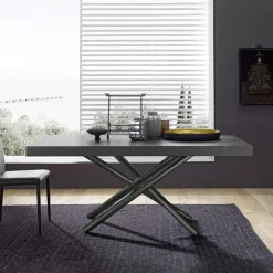 Altacom Table De Salle à Manger*Fahrenheit Table extensible design de fabrication italienne en mélaminé