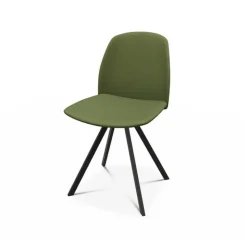 Perfecta Chaise De Salle à Manger|Chaise De Bureau*Figaro Chaise moderne pivotante en tissu fabriquée en Belgique