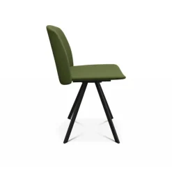 Perfecta Chaise De Salle à Manger|Chaise De Bureau*Figaro Chaise moderne pivotante en tissu fabriquée en Belgique
