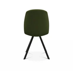 Perfecta Chaise De Salle à Manger|Chaise De Bureau*Figaro Chaise moderne pivotante en tissu fabriquée en Belgique