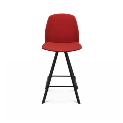 Perfecta Tabouret Snack (assise +/- 65 Cm)|Tabouret De Bar (assise +/- 80 Cm)*Figaro Tabouret snack pivotant en tissu de fabrication belge