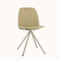 Perfecta Chaise De Salle à Manger*Fiona 2 Chaise moderne en tissu et pieds métal