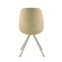 Perfecta Chaise De Salle à Manger*Fiona 2 Chaise moderne en tissu et pieds métal