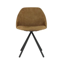 Perfecta Chaise De Salle à Manger|Chaise Salon*Fixie Chaise tendance en tissu et pieds en métal