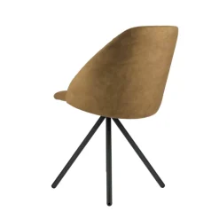 Perfecta Chaise De Salle à Manger|Chaise Salon*Fixie Chaise tendance en tissu et pieds en métal