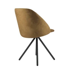 Perfecta Chaise De Salle à Manger|Chaise Salon*Fixie Chaise tendance en tissu et pieds en métal