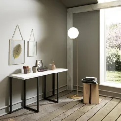 Altacom Table Pour Petit Espace*Flap Table console extensible en mélaminé
