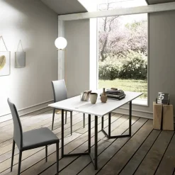 Altacom Table Pour Petit Espace*Flap Table console extensible en mélaminé