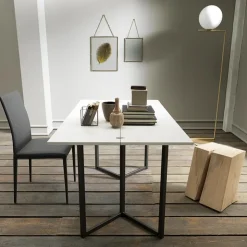 Altacom Table Pour Petit Espace*Flap Table console extensible en mélaminé