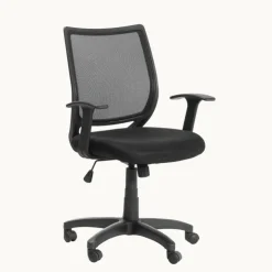 Perfecta Chaise De Bureau|Fauteuil De Bureau*Flex 2Chaise de bureau réglable en tissu avec accoudoirs et roulettes