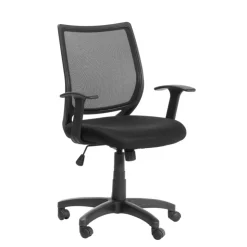 Perfecta Chaise De Bureau|Fauteuil De Bureau*Flex 2Chaise de bureau réglable en tissu avec accoudoirs et roulettes