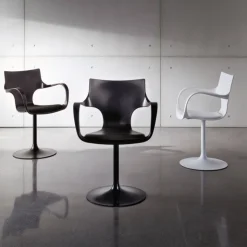 Sovet Italia Chaise De Cuisine|Chaise De Salle à Manger*Flûte Sovet® Chaise design pivotante avec accoudoirs