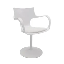 Sovet Italia Chaise De Cuisine|Chaise De Salle à Manger*Flûte Sovet® Chaise design pivotante avec accoudoirs