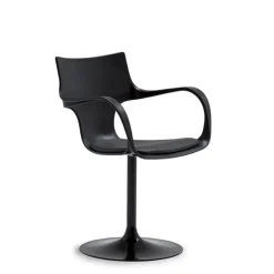 Sovet Italia Chaise De Cuisine|Chaise De Salle à Manger*Flûte Sovet® Chaise design pivotante avec accoudoirs
