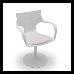 Sovet Italia Chaise De Cuisine|Chaise De Salle à Manger*Flûte Sovet® Chaise design pivotante avec accoudoirs