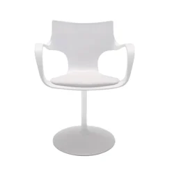 Sovet Italia Chaise De Cuisine|Chaise De Salle à Manger*Flûte Sovet® Chaise design pivotante avec accoudoirs