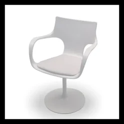Sovet Italia Chaise De Cuisine|Chaise De Salle à Manger*Flûte Sovet® Chaise design pivotante avec accoudoirs