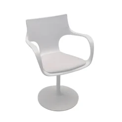 Sovet Italia Chaise De Cuisine|Chaise De Salle à Manger*Flûte Sovet® Chaise design pivotante avec accoudoirs