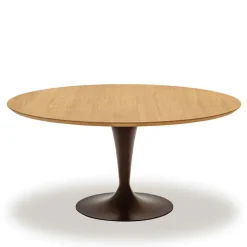 Sovet Italia Table De Salle à Manger*Flûte Sovet® Table ronde design plateau bois