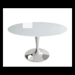 Sovet Italia Table De Salle à Manger*Flûte Sovet® Table ronde design en verre