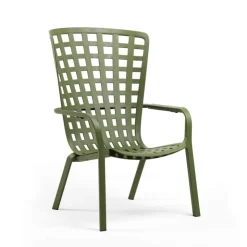 Fauteuil De Salon*Folio Fauteuil design italien réglable et empilable en polypropylène