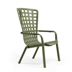 Fauteuil De Salon*Folio Fauteuil design italien réglable et empilable en polypropylène
