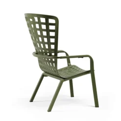 Fauteuil De Salon*Folio Fauteuil design italien réglable et empilable en polypropylène