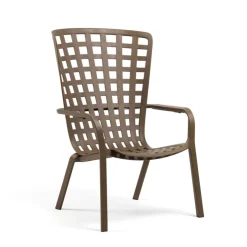 Fauteuil De Salon*Folio Fauteuil design italien réglable et empilable en polypropylène