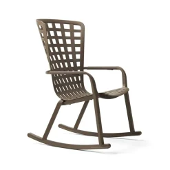 Chaise De Jardin|Fauteuil De Jardin*Folio Rocking chair design extérieur réglable en polypropylène
