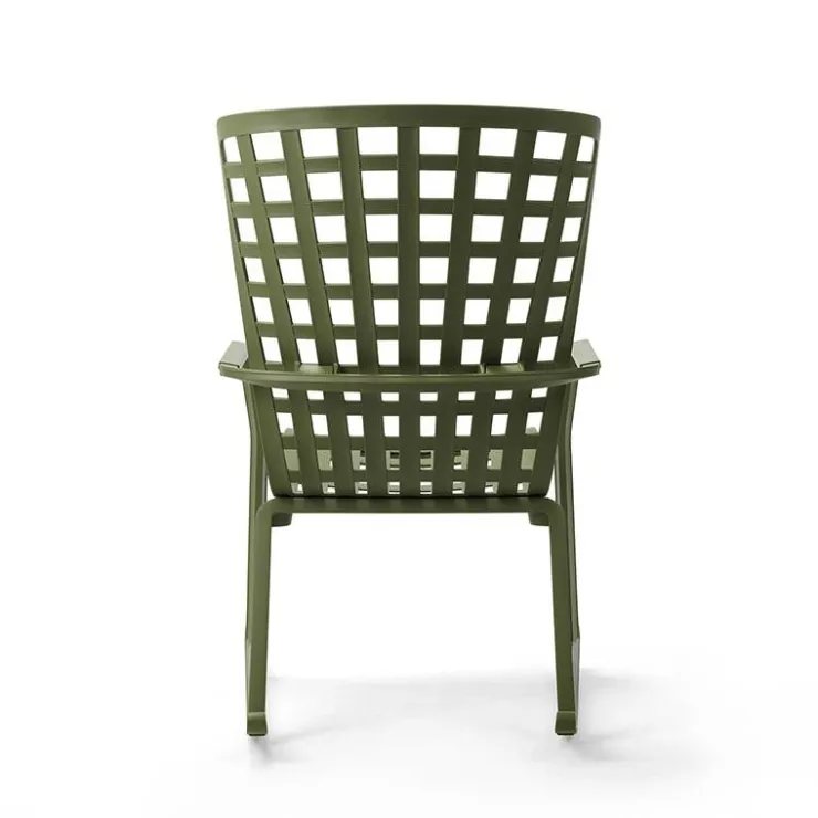 Chaise De Jardin|Fauteuil De Jardin*Folio Rocking chair design extérieur réglable en polypropylène
