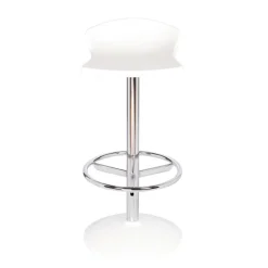 Tabouret De Bar (assise +/- 80 Cm)*Free Tabouret bar pivotant italien en technopolymère et métal chromé