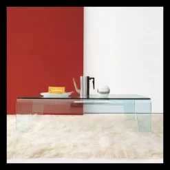 Sovet Italia Table De Salon*Frog Sovet® Table basse design rectangulaire en verre