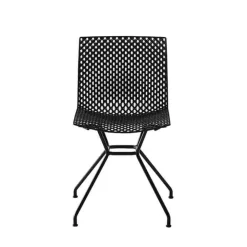 Chaise Pour Chambre|Chaise De Cuisine*Fuller TC Chaise design italien microperforée avec pieds en métal