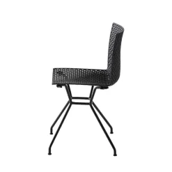 Chaise Pour Chambre|Chaise De Cuisine*Fuller TC Chaise design italien microperforée avec pieds en métal