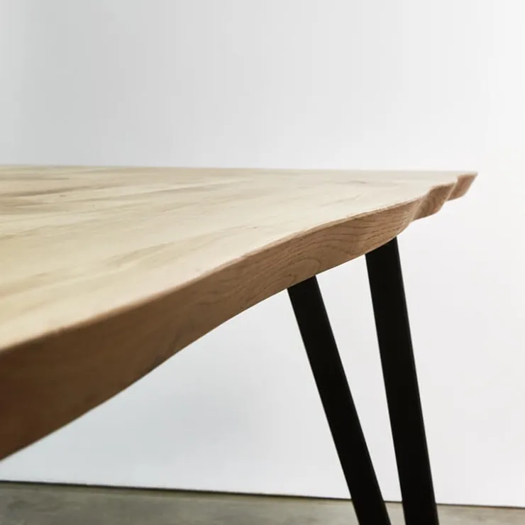 Couture Table De Salle à Manger*Fusion Table design style industriel pieds en épingle