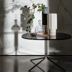 Sovet Italia Table De Salon*Genius Table basse design en verre et métal