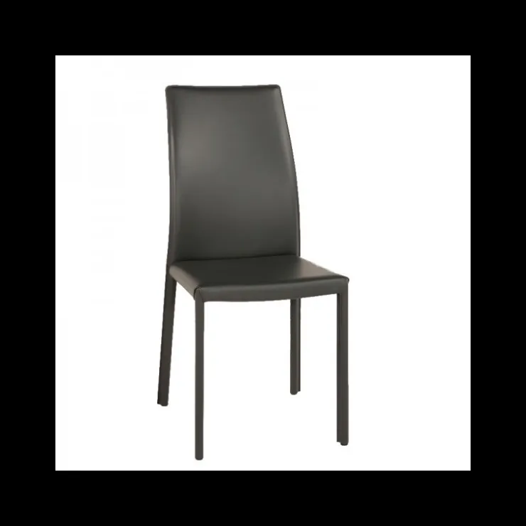 Airnova Chaise De Salle à Manger*Giada Chaise de salle à manger en croûte de cuir