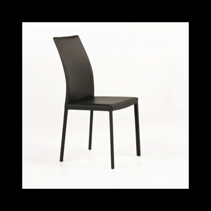 Airnova Chaise De Salle à Manger*Giada Chaise de salle à manger en croûte de cuir