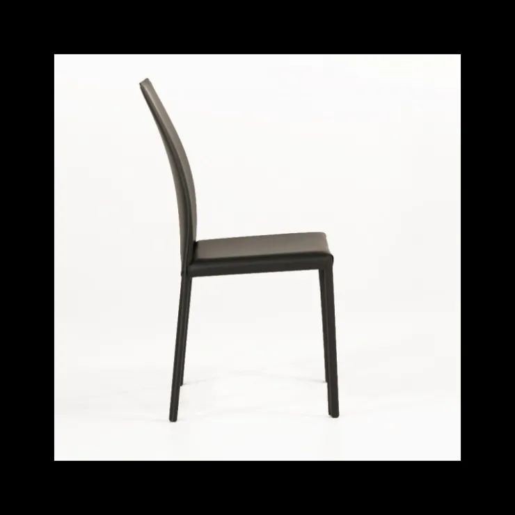 Airnova Chaise De Salle à Manger*Giada Chaise de salle à manger en croûte de cuir
