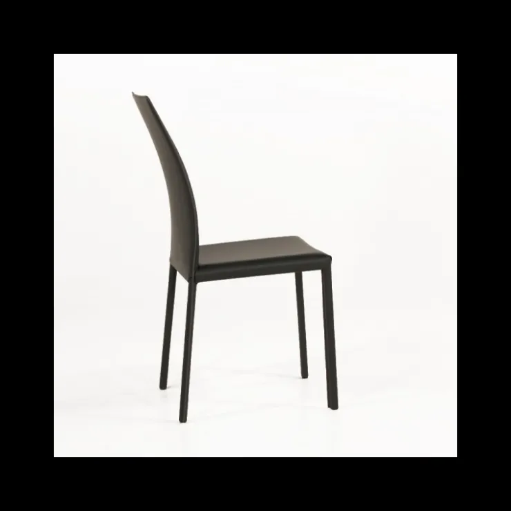 Airnova Chaise De Salle à Manger*Giada Chaise de salle à manger en croûte de cuir