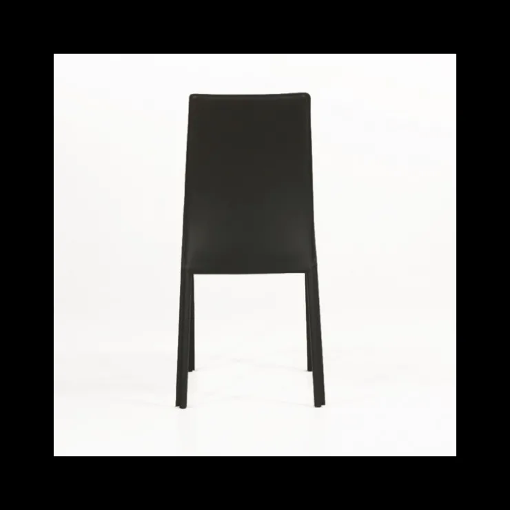 Airnova Chaise De Salle à Manger*Giada Chaise de salle à manger en croûte de cuir