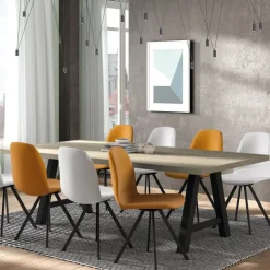 Perfecta Chaise Pour Chambre|Chaise De Cuisine*Girona Chaise moderne coque pivotante en simili