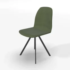 Perfecta Chaise De Salle à Manger|Chaise De Bureau*Girona Chaise pivotante en tissu