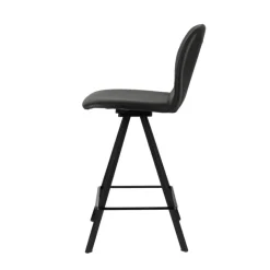 Perfecta Tabouret Snack (assise +/- 65 Cm)|Tabouret De Bar (assise +/- 80 Cm)*Girona Tabouret snack pivotant moderne en simili