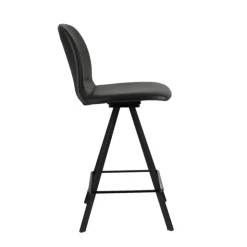 Perfecta Tabouret Snack (assise +/- 65 Cm)|Tabouret De Bar (assise +/- 80 Cm)*Girona Tabouret snack pivotant moderne en simili