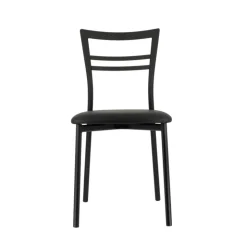 Chaise De Cuisine*Go 1419 Chaise de cuisine rembourrée en synthétique et métal